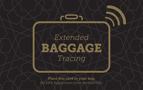 rfid baggage card|turkish airlines rfid baggage card.